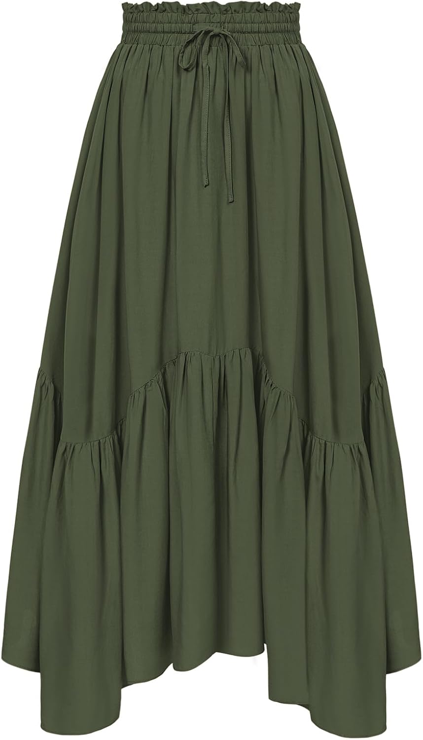 Scarlet Darkness Renaissance Witchy Maxi Skirt women's clothing with real, functional pockets